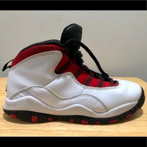 Air Jordan X’s White University Red